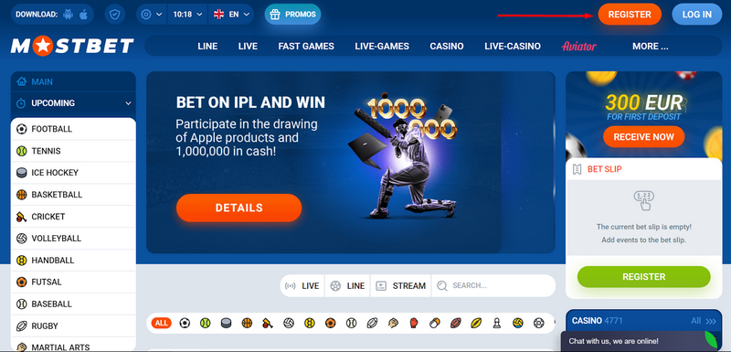 Приложение Mostbet