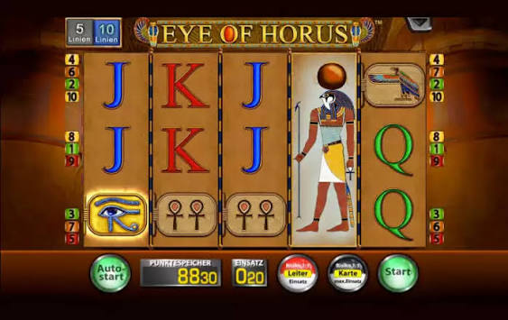 Eye of Horus Slot-Bewertung – 96 % RTP Eye of Horus Slot-Bewertung – 96 % RTP